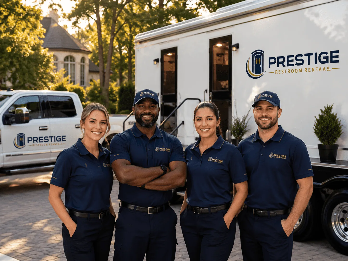 Trusted Luxury Portable Restrooms company in Benedict, KS